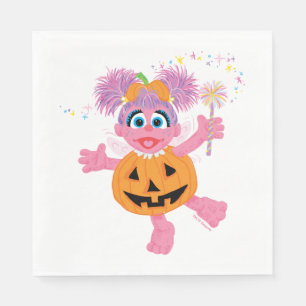 Abby Cadabby Cute as a Pumpkin Napkin