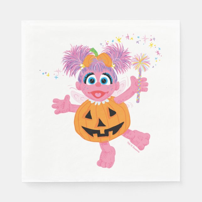 Abby Cadabby | Cute as a Pumpkin Napkin (Front)