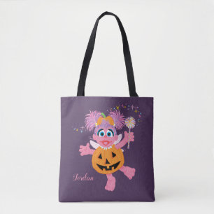 Abby Cadabby Cute as a Pumpkin Tote Bag