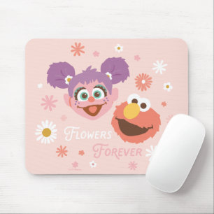 Abby Cadabby & Elmo Flowers Forever Mouse Mat