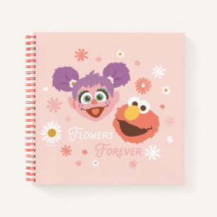 Abby Cadabby & Elmo Flowers Forever Notebook