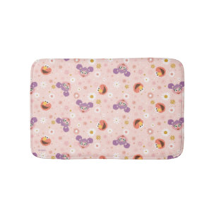 Abby Cadabby & Elmo Woodland Pattern Bath Mat