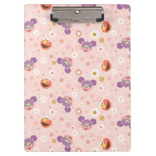 Abby Cadabby & Elmo Woodland Pattern Clipboard