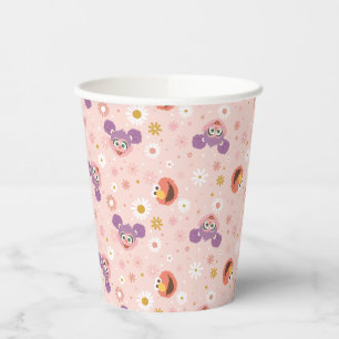 Abby Cadabby & Elmo Woodland Pattern Paper Cups