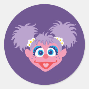 Abby Cadabby Face Classic Round Sticker