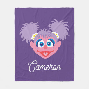 Abby Cadabby Face Fleece Blanket
