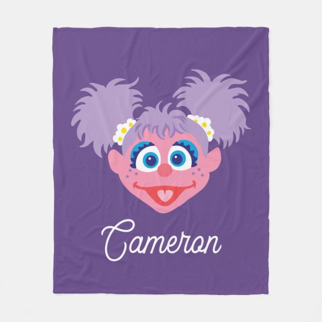 Abby Cadabby Face Fleece Blanket (Front)