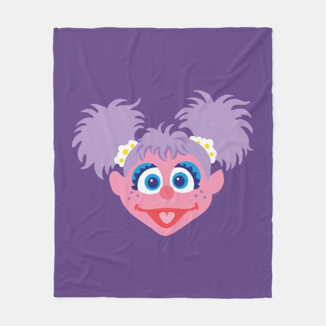 Abby Cadabby Face Fleece Blanket (Front)