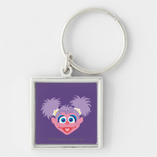 Abby Cadabby Face Key Ring