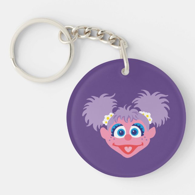 Abby Cadabby Face Key Ring (Front)