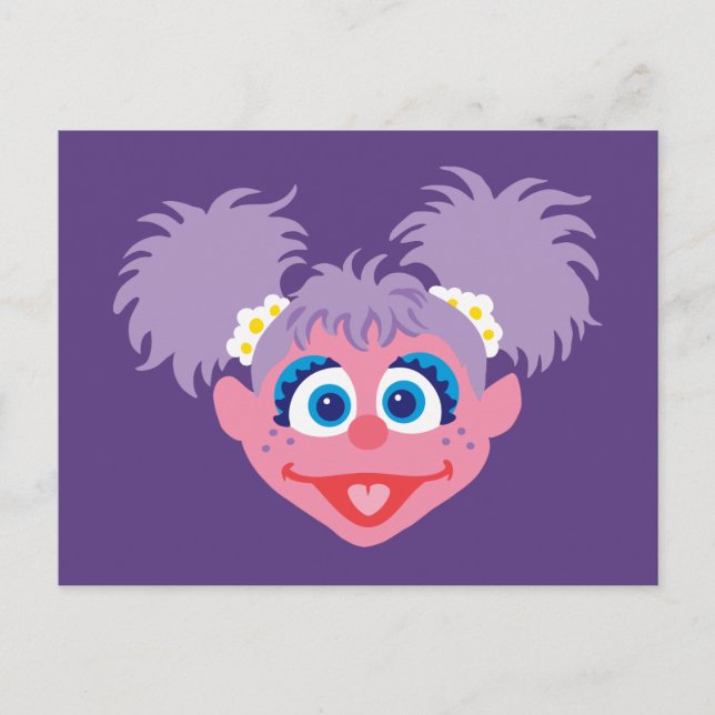 Abby Cadabby Face Postcard (Front)