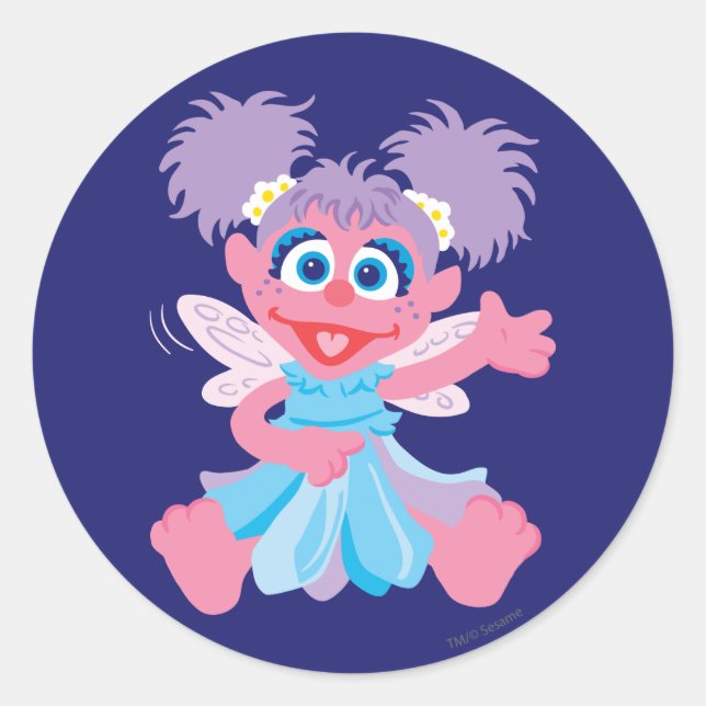 Abby Cadabby Fairy Classic Round Sticker (Front)