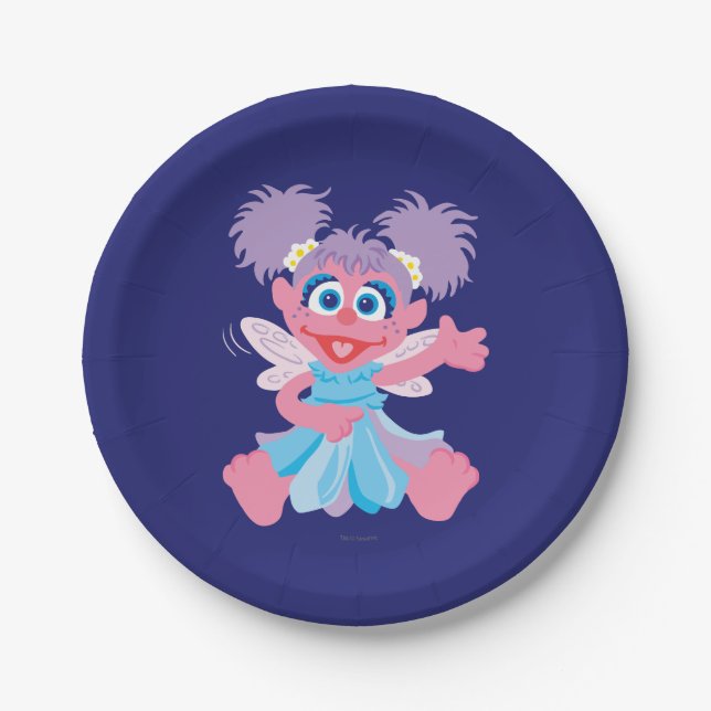 Abby Cadabby Fairy Paper Plate (Front)
