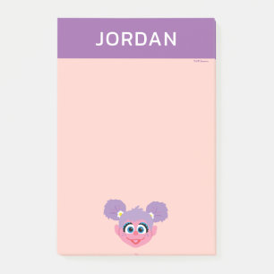 Abby Cadabby Flower Face Add Your Name Post-it Notes