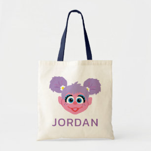 Abby Cadabby   Flower Face   Add Your Name Tote Bag