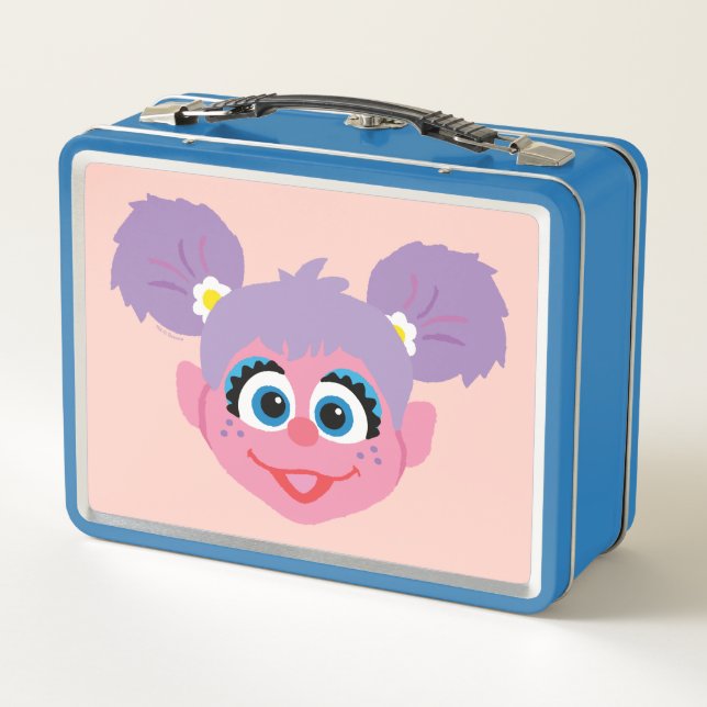 Abby Cadabby | Flower Face Metal Lunch Box (Back)