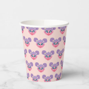 Abby Cadabby Flower Face Paper Cups