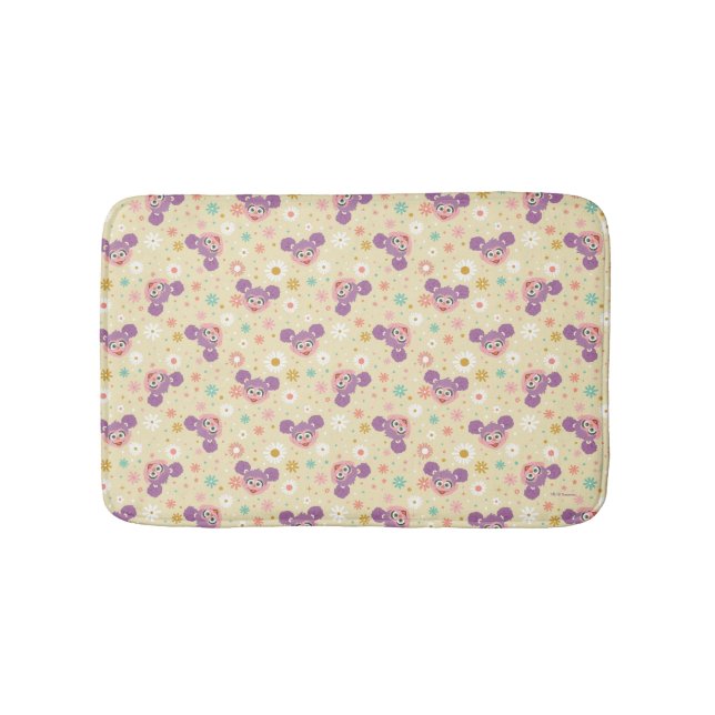 Abby Cadabby | Flower Face Pattern Bath Mat (Front)
