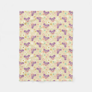 Abby Cadabby Flower Face Pattern Fleece Blanket
