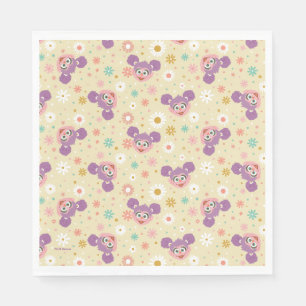 Abby Cadabby   Flower Face Pattern Napkin