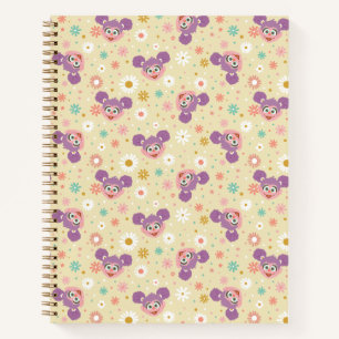 Abby Cadabby   Flower Face Pattern Notebook