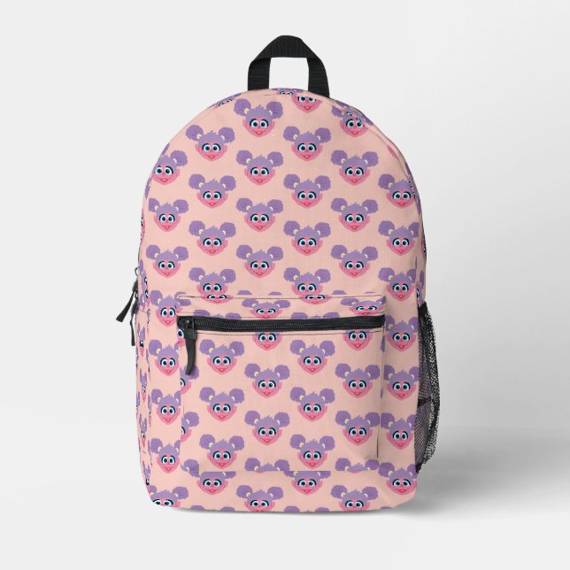 Abby Cadabby | Flower Face Printed Backpack (Front)