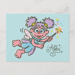 Abby Cadabby Flying Postcard