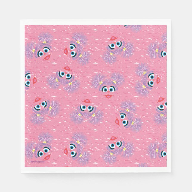 Abby Cadabby Fur Face Pattern Napkin (Front)