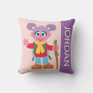 Abby Cadabby Hiking Add Your Name Cushion
