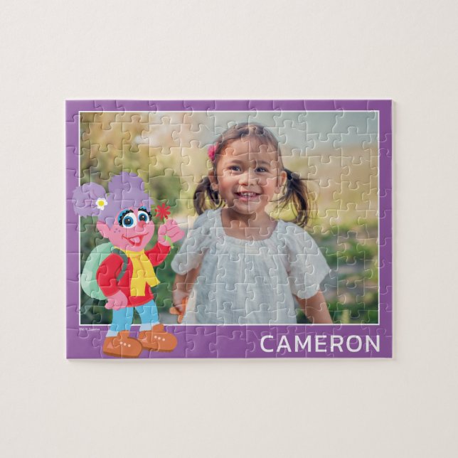Abby Cadabby Hiking | Add Your Name Jigsaw Puzzle (Horizontal)
