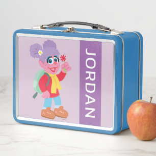 Abby Cadabby Hiking   Add Your Name Metal Lunch Box