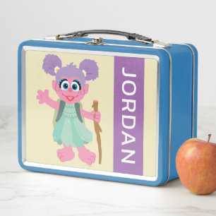 Abby Cadabby Hiking   Add Your Name Metal Lunch Box