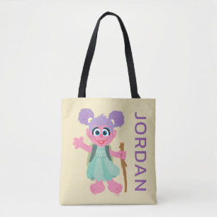 Abby Cadabby Hiking Add Your Name Tote Bag