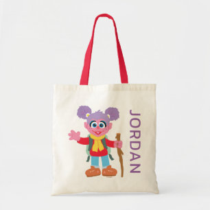 Abby Cadabby Hiking Add Your Name Tote Bag