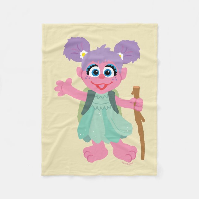 Abby Cadabby Hiking Fleece Blanket (Front)
