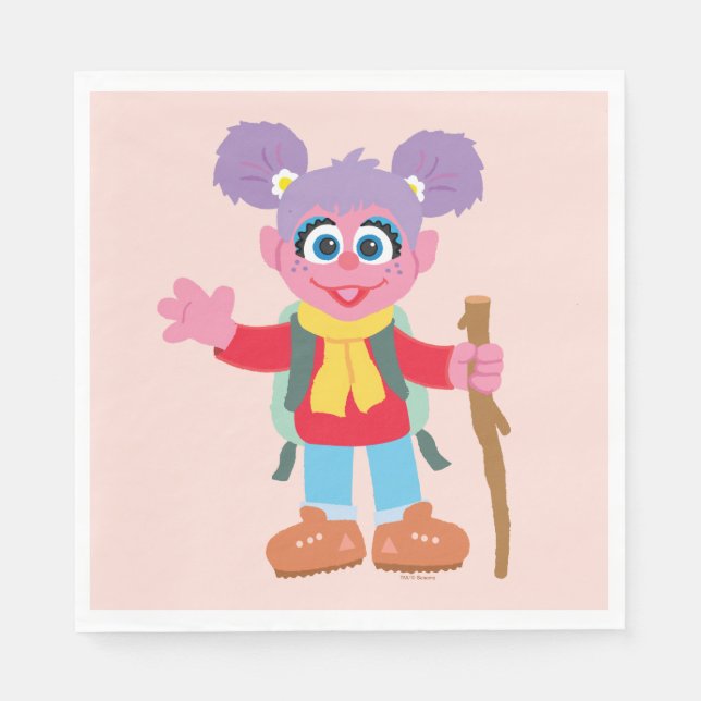 Abby Cadabby Hiking Napkin (Front)