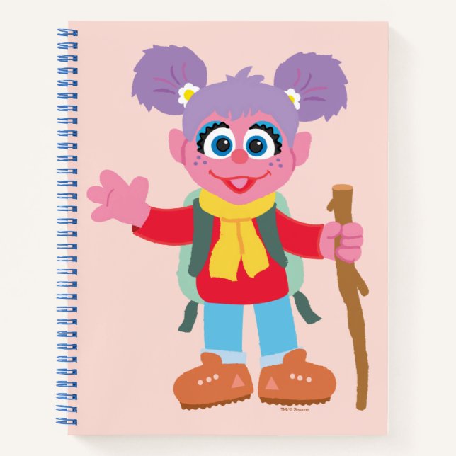 Abby Cadabby Hiking Notebook (Front)