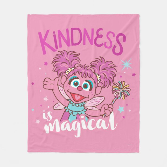 Abby Cadabby - Kindness is Magical Fleece Blanket (Front)