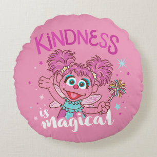 Abby Cadabby - Kindness is Magical Round Cushion