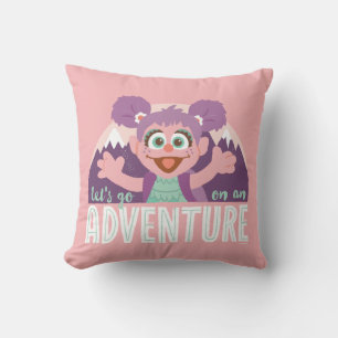 Abby Cadabby Let's Go On An Adventure Cushion