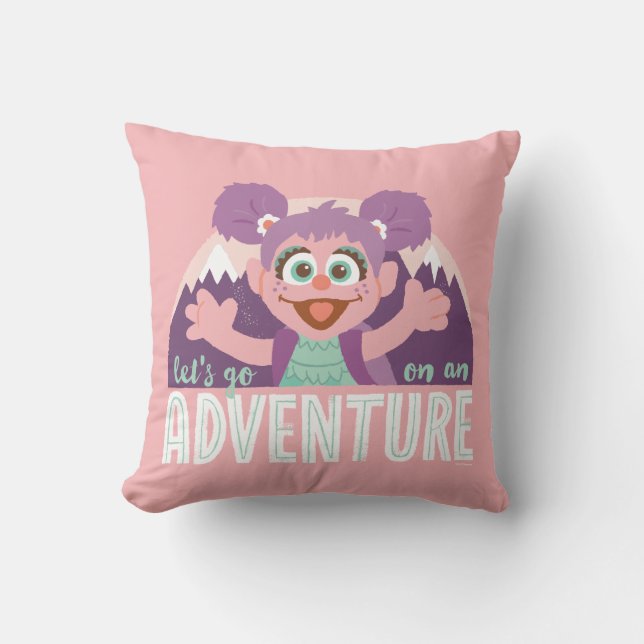 Abby Cadabby | Let's Go On An Adventure Cushion (Front)