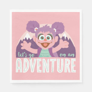 Abby Cadabby   Let's Go On An Adventure Napkin