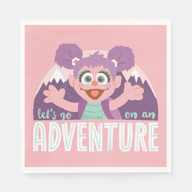 Abby Cadabby | Let's Go On An Adventure Napkin (Front)