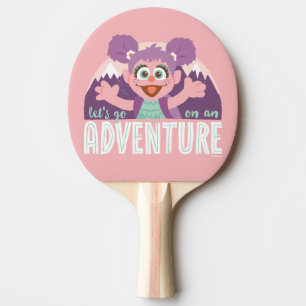 Abby Cadabby Let's Go On An Adventure Ping Pong Paddle