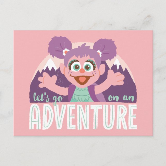 Abby Cadabby | Let's Go On An Adventure Postcard (Front)