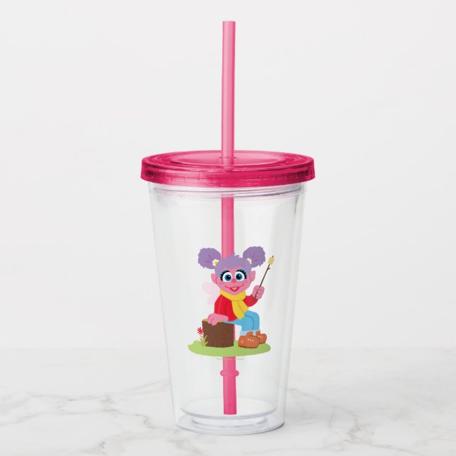 Abby Cadabby | Making S'mores Acrylic Tumbler (Front)