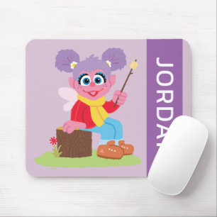 Abby Cadabby Making S'mores Add Your Name Mouse Mat