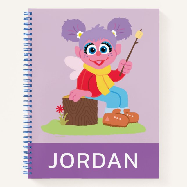 Abby Cadabby | Making S'mores | Add Your Name Notebook (Front)