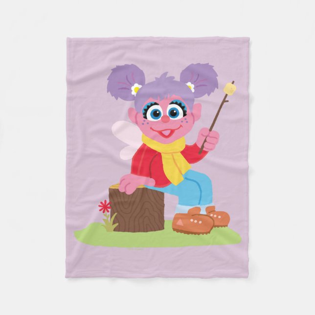 Abby Cadabby | Making S'mores Fleece Blanket (Front)