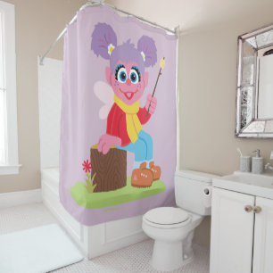 Abby Cadabby Making S'mores Shower Curtain